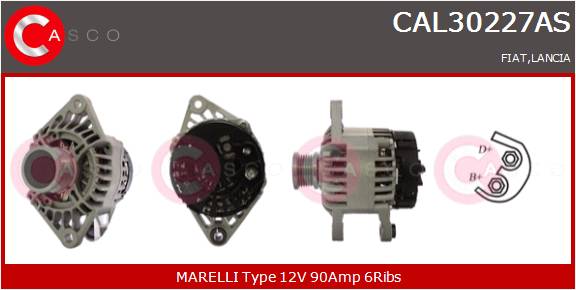 CASCO Altern.BRAVO II 1.9D