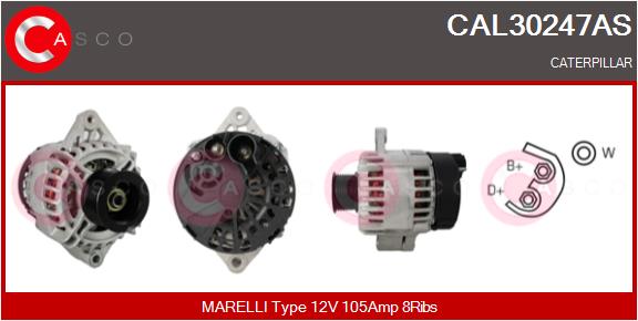 CASCO Altern.CATERPILLAR