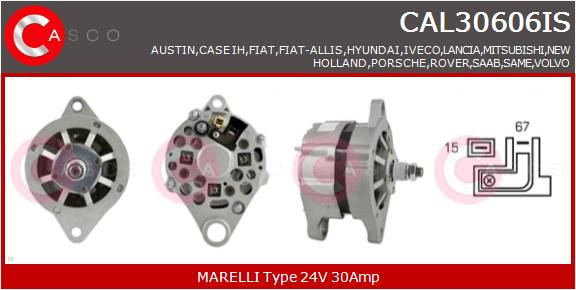 CASCO Altern.FIAT,IVECO