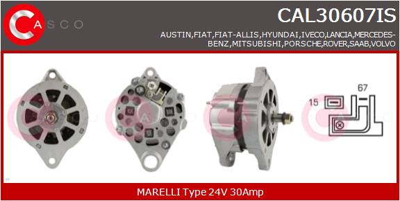 CASCO Altern.FIAT,IVECO