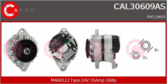 CASCO Altern.FIAT,IVECO