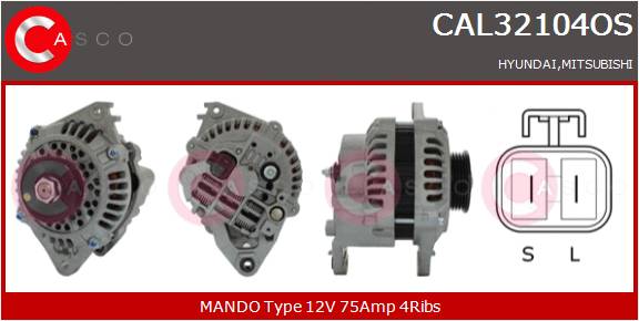 CASCO Altern.HYUNDAI