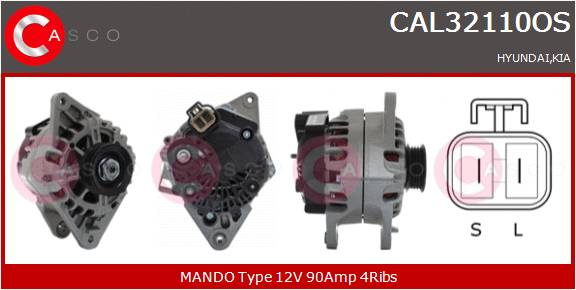 CASCO Altern.HYUNDAI