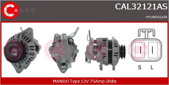 CASCO Altern.HYUNDAI