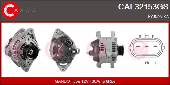 CASCO Altern.HYUNDAI,KIA