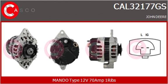 CASCO Altern.JOHN DEERE