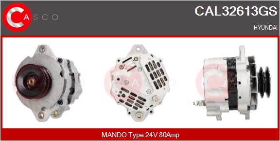 CASCO Altern.HYUNDAI INDUSTRIAL