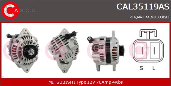 CASCO Altern.MITSUBISHI