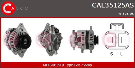 CASCO Altern.MITSUBISHI