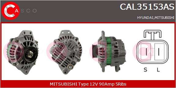 CASCO Altern.MITSUBISHI