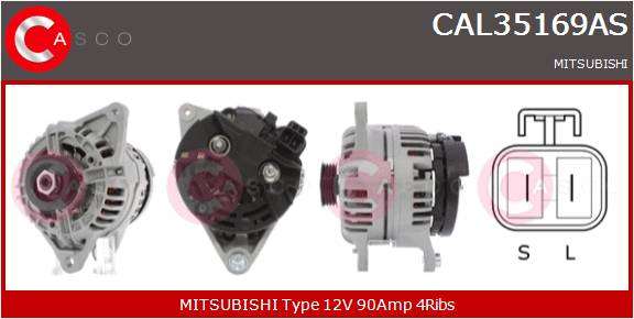 CASCO Altern.MITSUBISHI