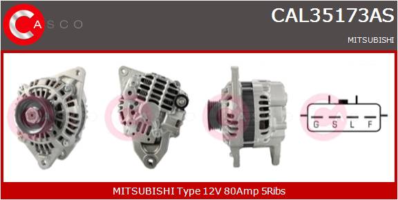 CASCO Altern.MITSUBISHI