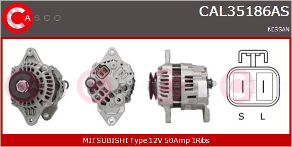 CASCO Altern.NISSAN FORK LIFT