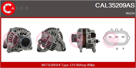 CASCO Altern.MAZDA