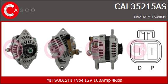 CASCO Altern.MITSUBISHI