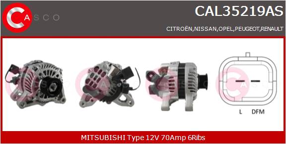 CASCO Altern.PSA CI.C2-C3