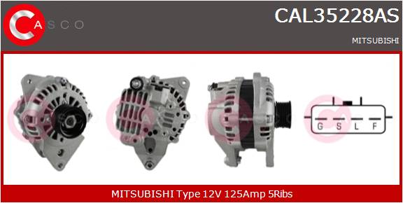 CASCO Altern.MITSUBISHI