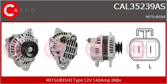 CASCO Altern.MITSUBISHI