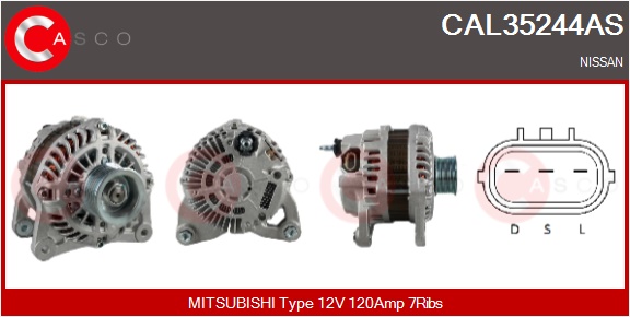 CASCO Altern.NISSAN