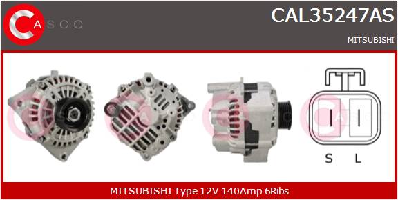 CASCO Altern.MITSUBISHI