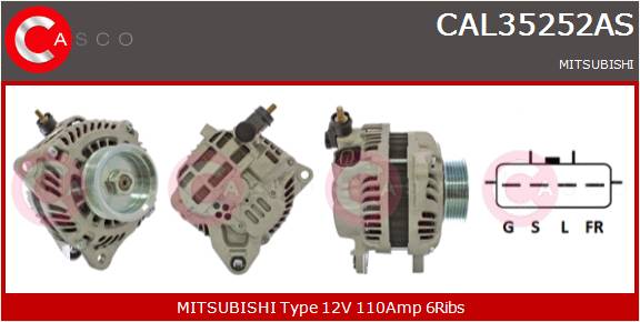 CASCO Altern.MITSUBISHI