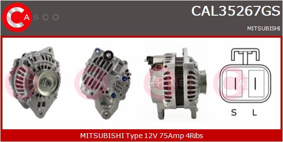 CASCO Altern.MITSUBISHI