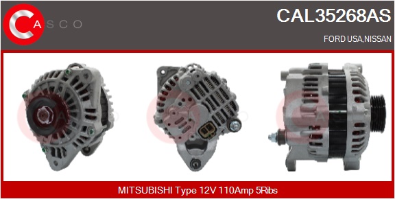 CASCO Altern.FORD USA,NISSAN