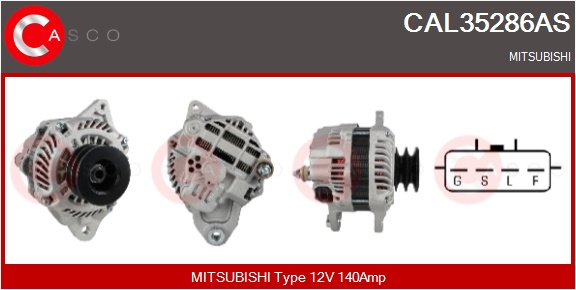CASCO Altern.MITSUBISHI