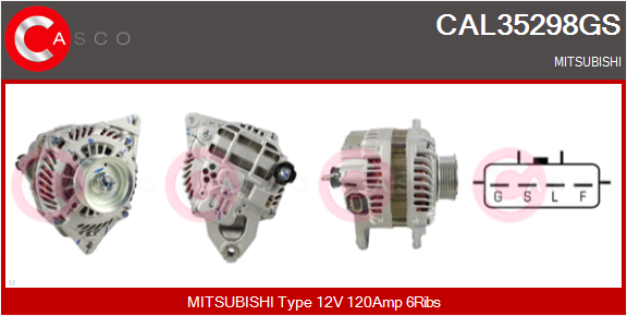 CASCO Altern.MITSUBISHI