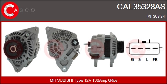CASCO Altern.MITSUBISHI