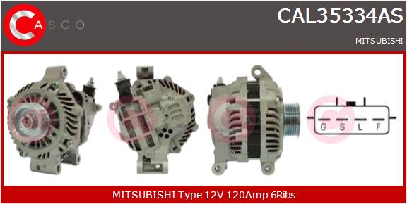 CASCO Altern.MITSUBISHI