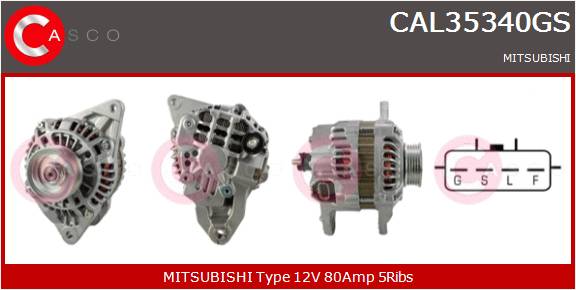 CASCO Altern.MITSUBISHI