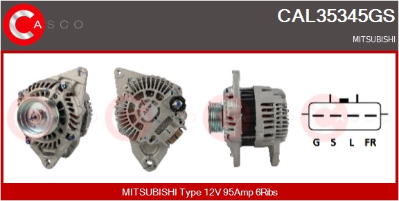 CASCO Altern.MITSUBISHI