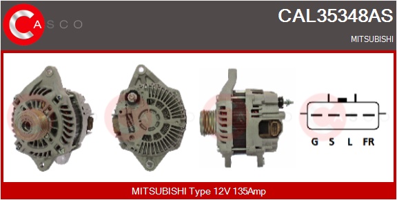 CASCO Altern.MITSUBISHI