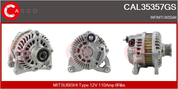 CASCO Altern.NISSAN,INFINITI