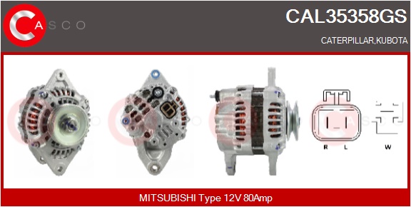CASCO Altern.KUBOTA