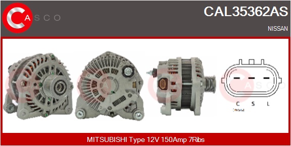 CASCO Altern.NISSAN