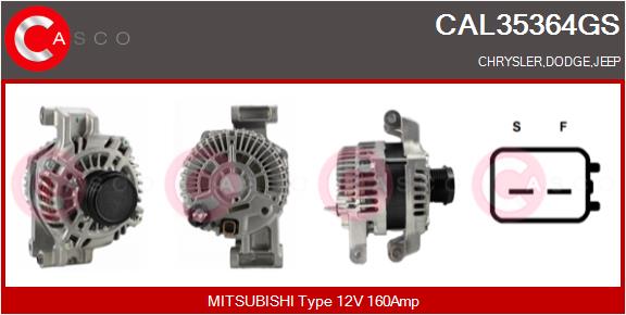 CASCO Altern.FIAT,CHRYSLER