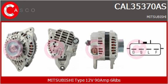 CASCO Altern.MITSUBISHI