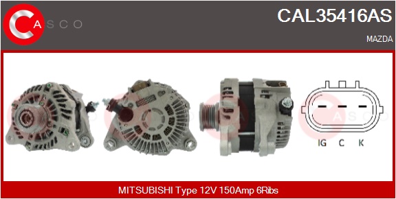 CASCO Altern.MAZDA
