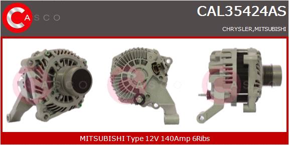 CASCO Altern.CHRYSLER,MITSUBISHI