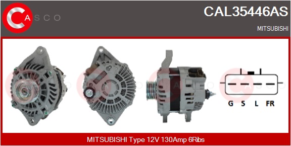 CASCO Altern.MITSUBISHI