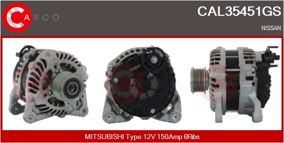 CASCO Altern.NISSAN,MITSUBISHI