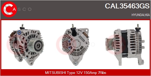 CASCO Alternatore HYUNDAI,KIA,NISSAN