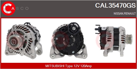 CASCO Alternatore NISSAN,RENAULT