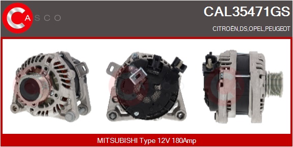CASCO Alternatore CITR.PEUGEOT,OPEL,DS