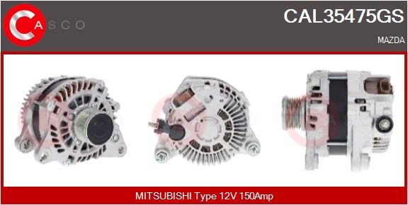 CASCO Alternatore MAZDA