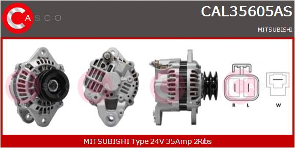CASCO Altern.MITSUBISHI