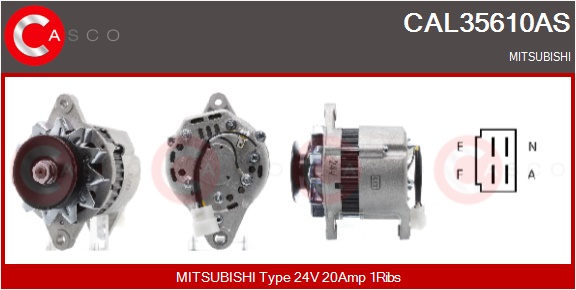 CASCO Altern.MITSUBISHI