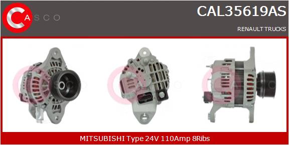 CASCO Altern.RENAULT TRUCKS